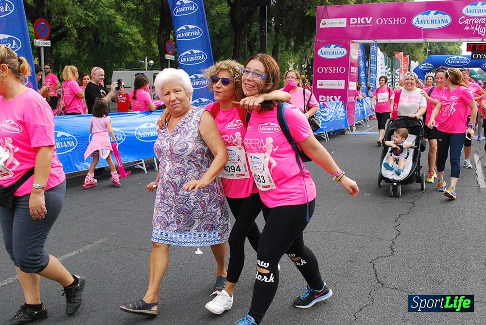 Carrera de la Mujer Sevilla meta 13 (arco derecho) desde 1h 30 hasta 1h 38
