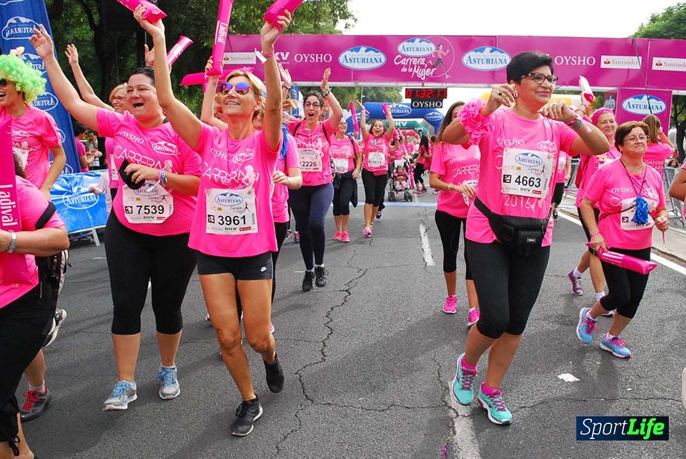 Carrera de la Mujer Sevilla meta 13 (arco derecho) desde 1h 30 hasta 1h 38