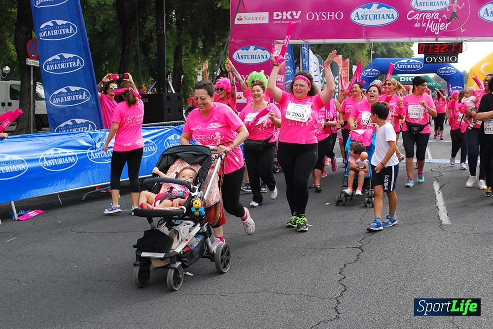 Carrera de la Mujer Sevilla meta 13 (arco derecho) desde 1h 30 hasta 1h 38
