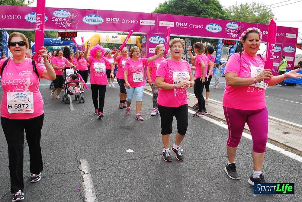 Carrera de la Mujer Sevilla meta 13 (arco derecho) desde 1h 30 hasta 1h 38