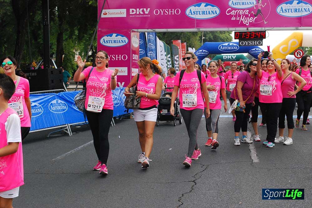 Carrera de la Mujer Sevilla meta 13 (arco derecho) desde 1h 30 hasta 1h 38