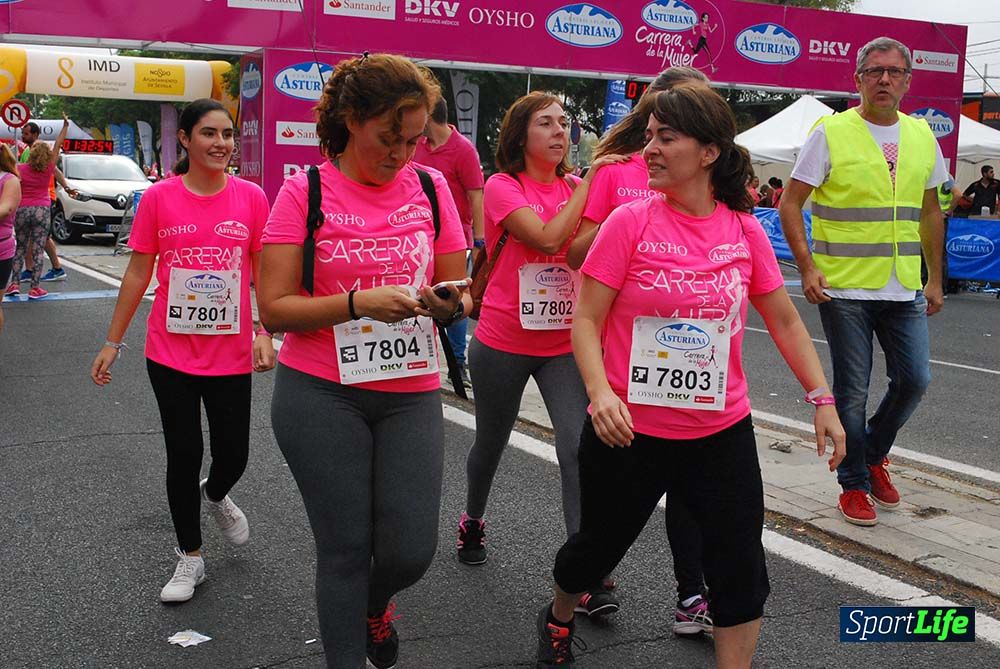 Carrera de la Mujer Sevilla meta 13 (arco derecho) desde 1h 30 hasta 1h 38