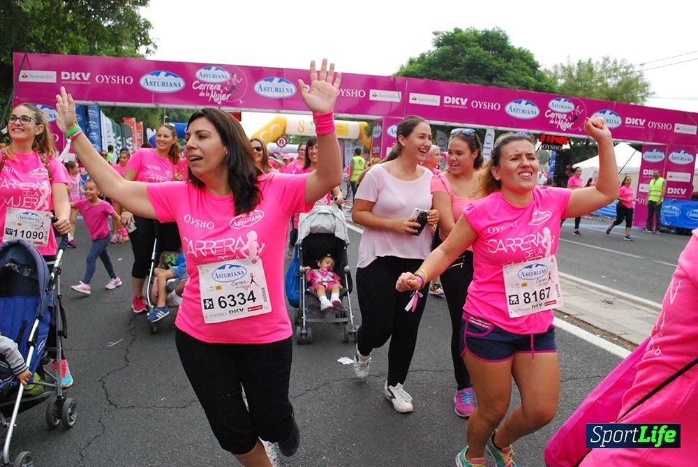 Carrera de la Mujer Sevilla meta 13 (arco derecho) desde 1h 30 hasta 1h 38