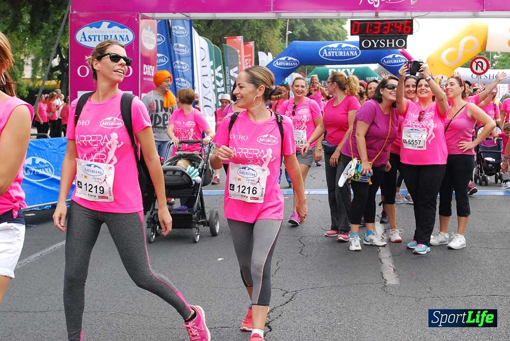 Carrera de la Mujer Sevilla meta 13 (arco derecho) desde 1h 30 hasta 1h 38