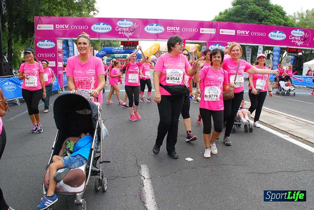 Carrera de la Mujer Sevilla meta 13 (arco derecho) desde 1h 30 hasta 1h 38