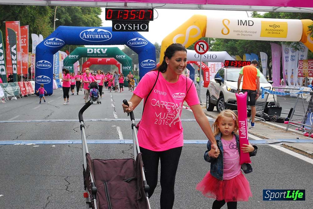 Carrera de la Mujer Sevilla meta 13 (arco derecho) desde 1h 30 hasta 1h 38