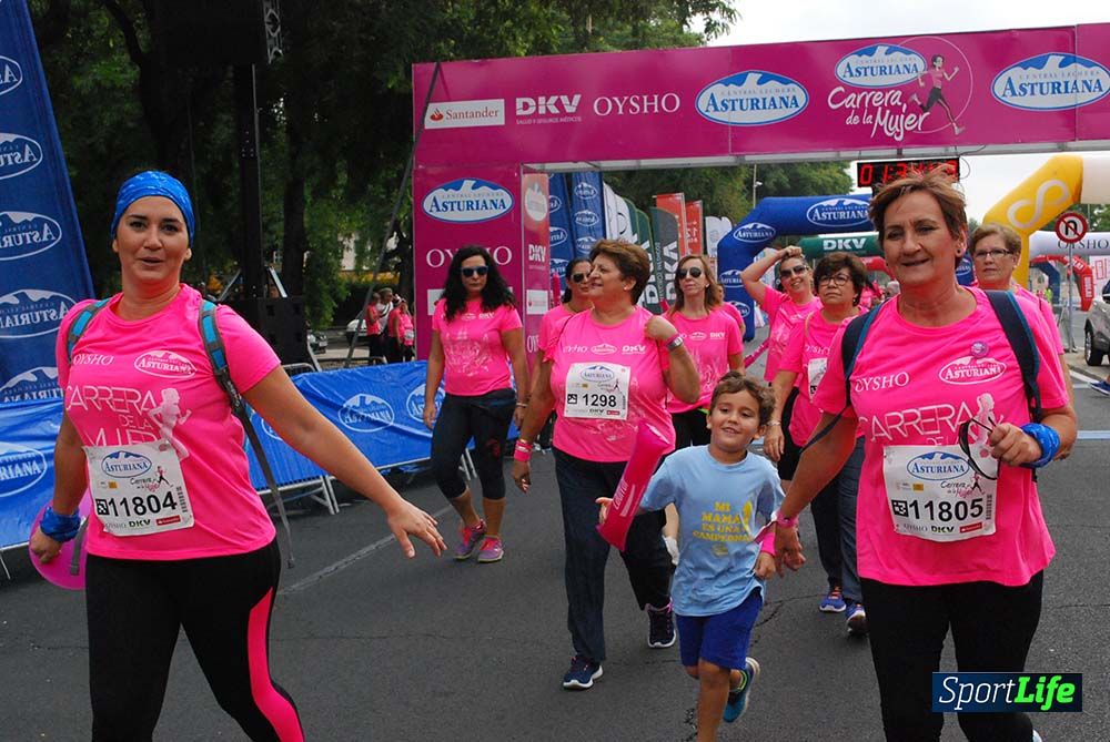 Carrera de la Mujer Sevilla meta 13 (arco derecho) desde 1h 30 hasta 1h 38