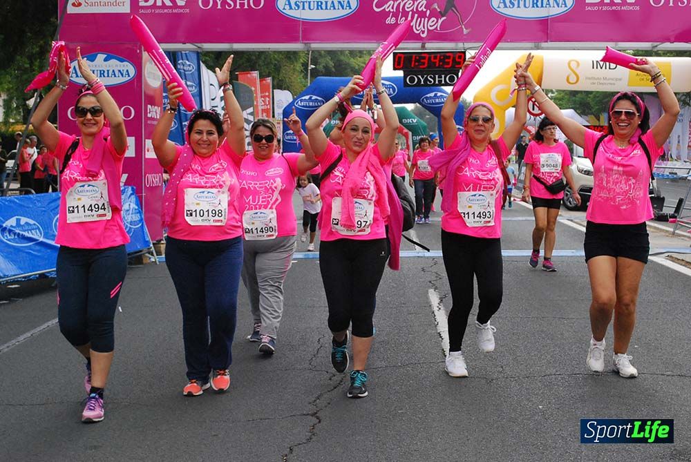 Carrera de la Mujer Sevilla meta 13 (arco derecho) desde 1h 30 hasta 1h 38