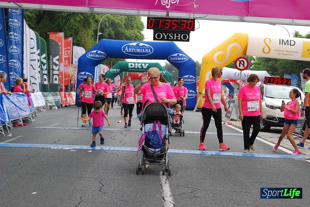 Carrera de la Mujer Sevilla meta 13 (arco derecho) desde 1h 30 hasta 1h 38