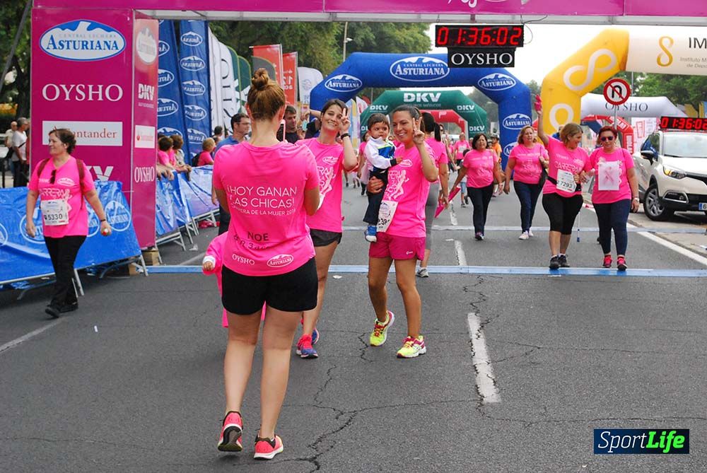 Carrera de la Mujer Sevilla meta 13 (arco derecho) desde 1h 30 hasta 1h 38