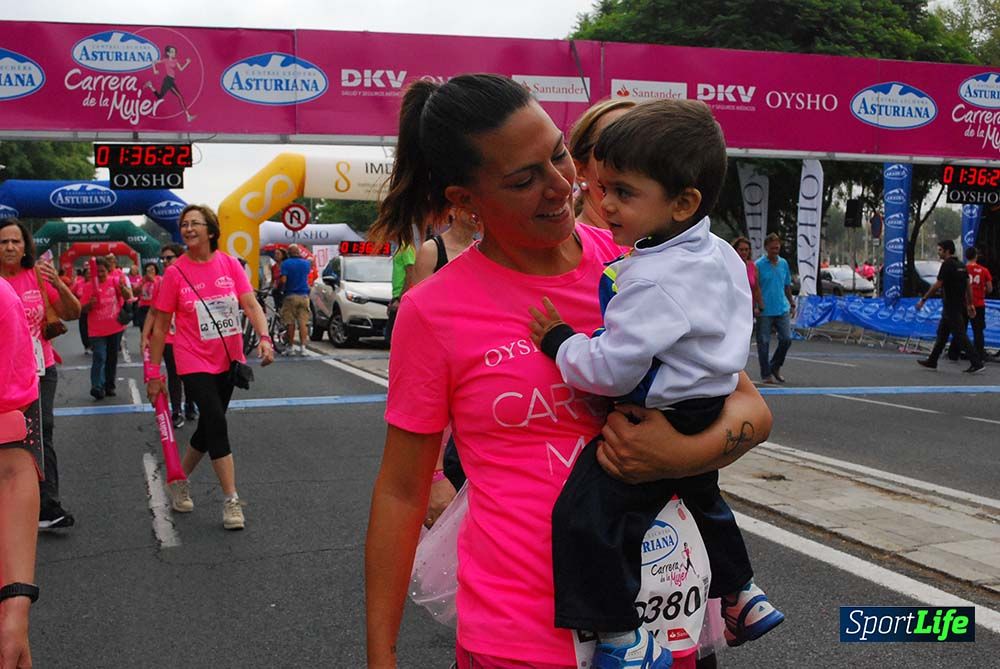 Carrera de la Mujer Sevilla meta 13 (arco derecho) desde 1h 30 hasta 1h 38