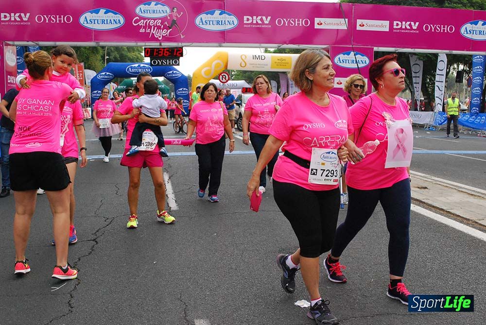 Carrera de la Mujer Sevilla meta 13 (arco derecho) desde 1h 30 hasta 1h 38
