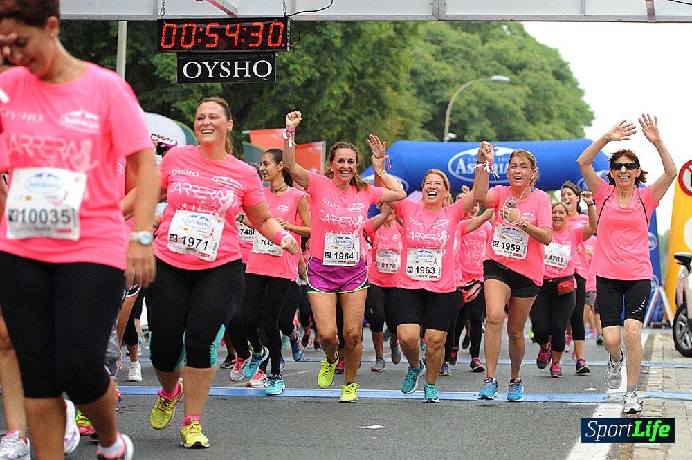 Carrera de la Mujer Sevilla (arco izquierdo) desde el minuto 51 hasta 1h 01