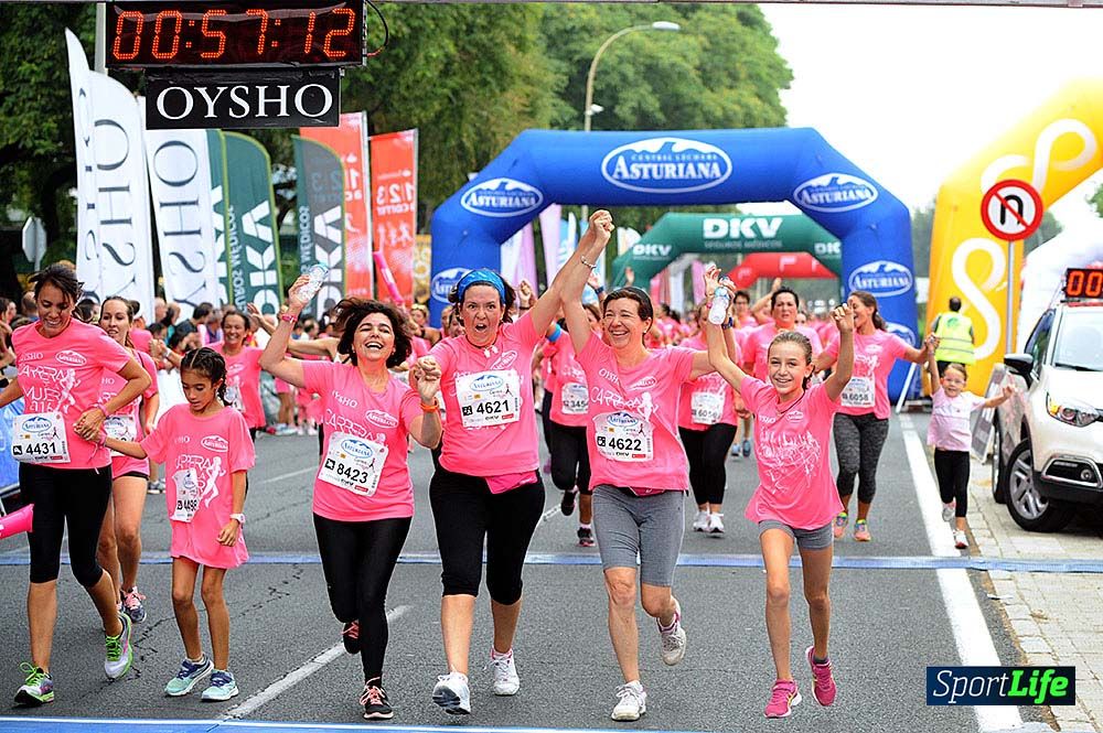 Carrera de la Mujer Sevilla (arco izquierdo) desde el minuto 51 hasta 1h 01