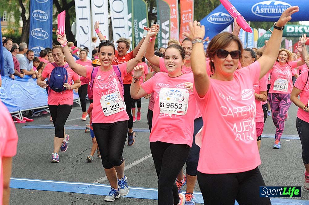 Carrera de la Mujer Sevilla (arco izquierdo) desde el minuto 51 hasta 1h 01