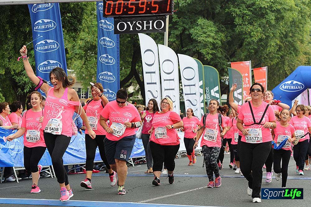 Carrera de la Mujer Sevilla (arco izquierdo) desde el minuto 51 hasta 1h 01