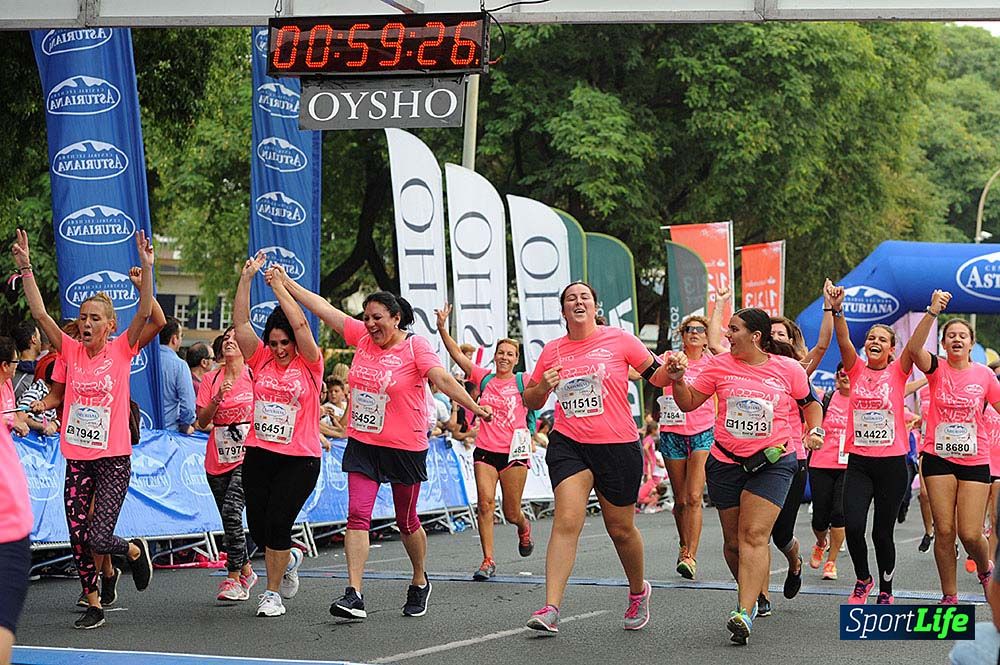 Carrera de la Mujer Sevilla (arco izquierdo) desde el minuto 51 hasta 1h 01