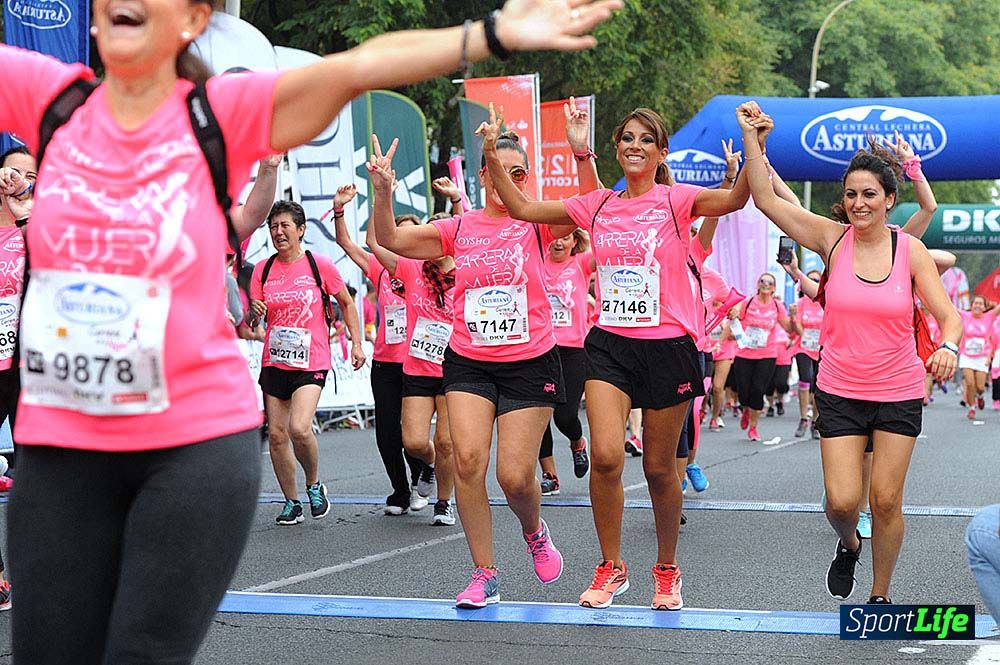 Carrera de la Mujer Sevilla (arco izquierdo) desde el minuto 51 hasta 1h 01