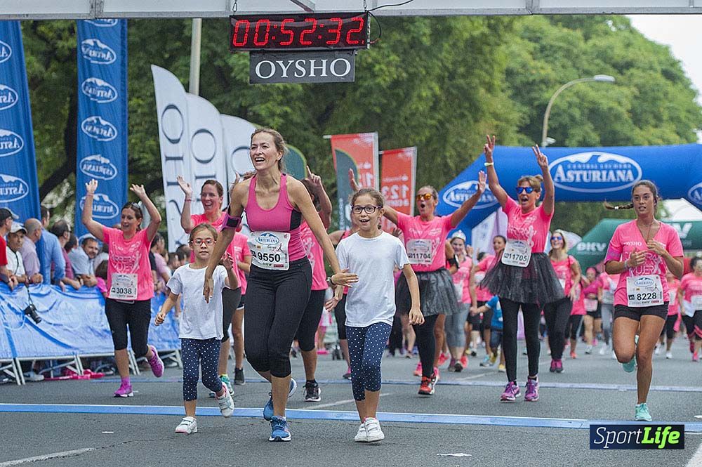 Carrera de la Mujer Sevilla (arco izquierdo) desde el minuto 51 hasta 1h 01