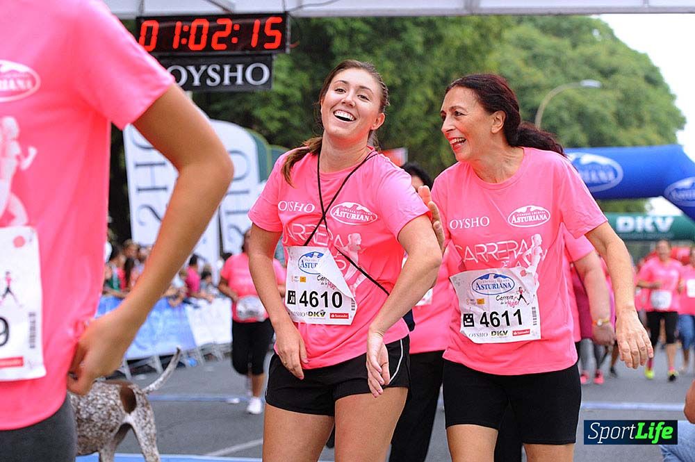 Carrera de la Mujer de Sevilla meta (arco izquierdo) desde 1h 01 hasta 1h 16