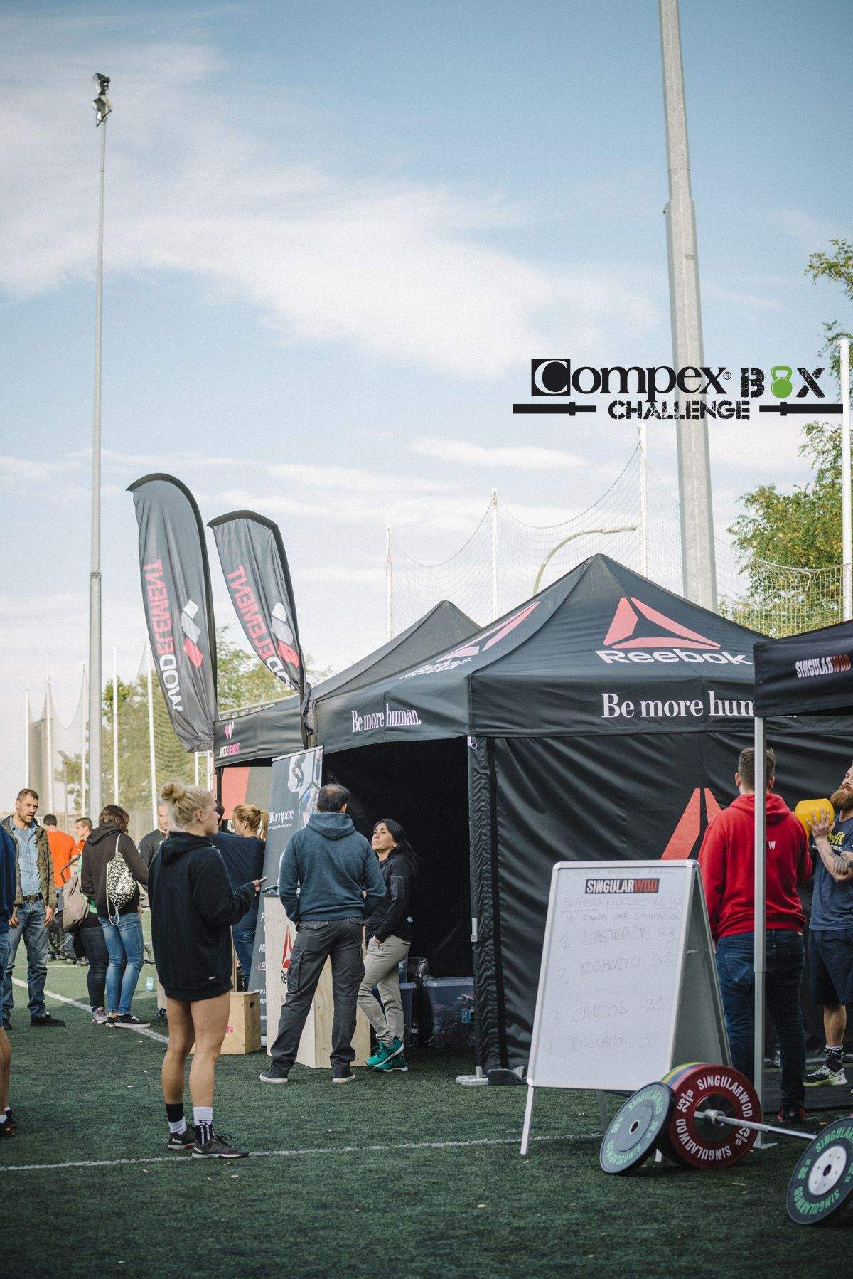 Challenge Course Compex Compex Box Challenge 2016: ambiente y actividades