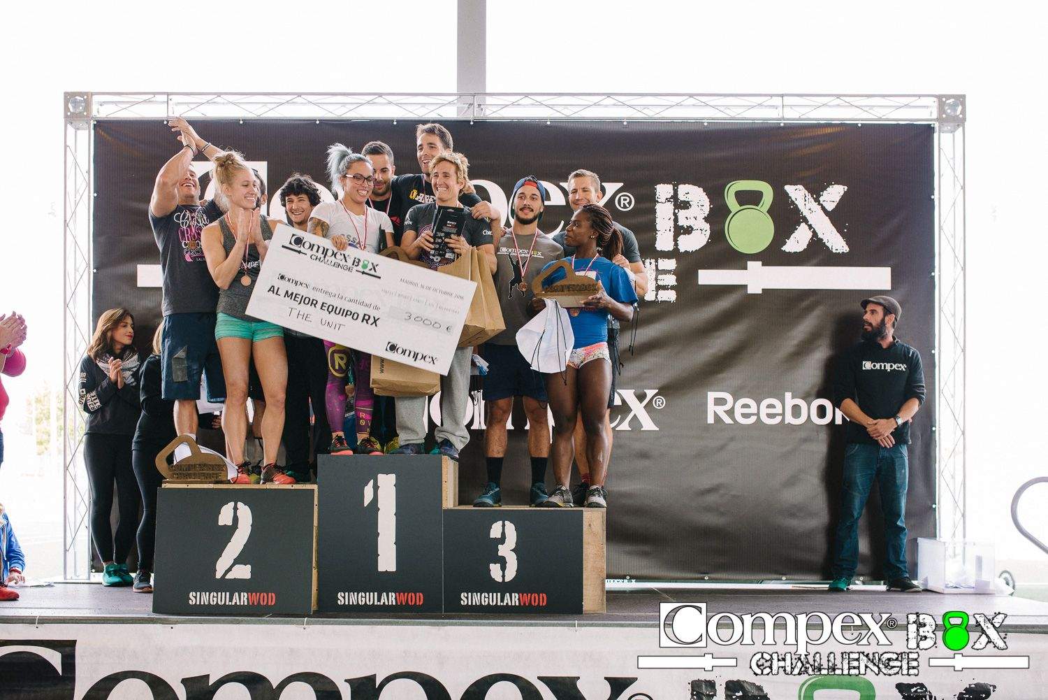 Galería Compex Box Challenge 2016: pódium