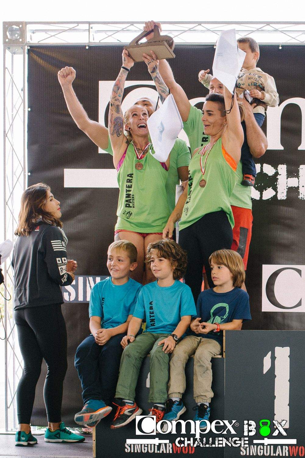 Galería Compex Box Challenge 2016: pódium