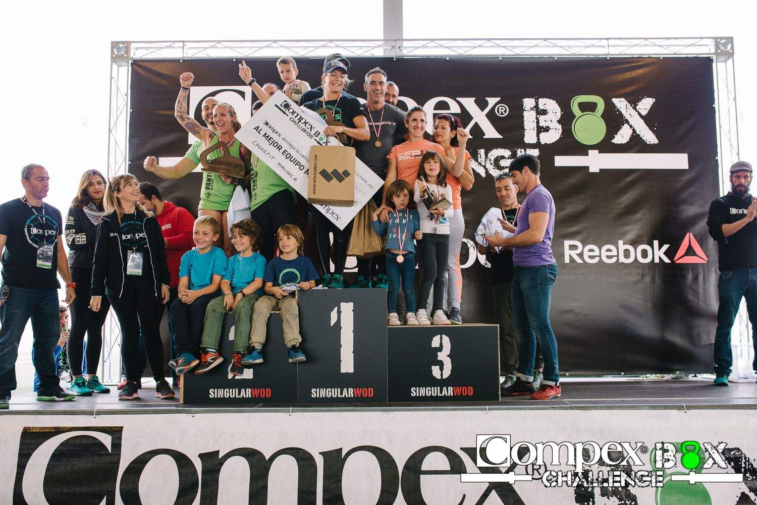 Galería Compex Box Challenge 2016: pódium