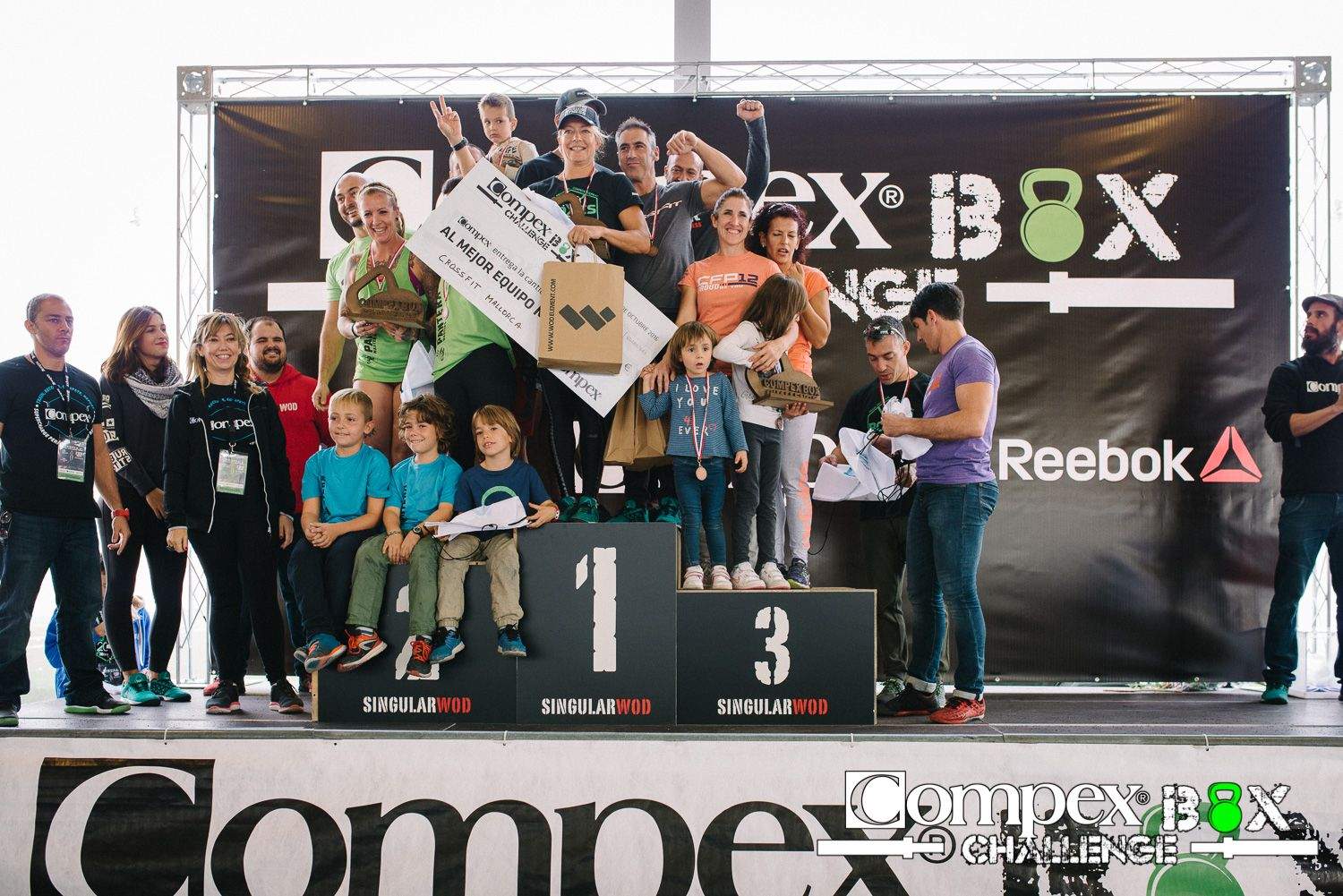 Galería Compex Box Challenge 2016: pódium