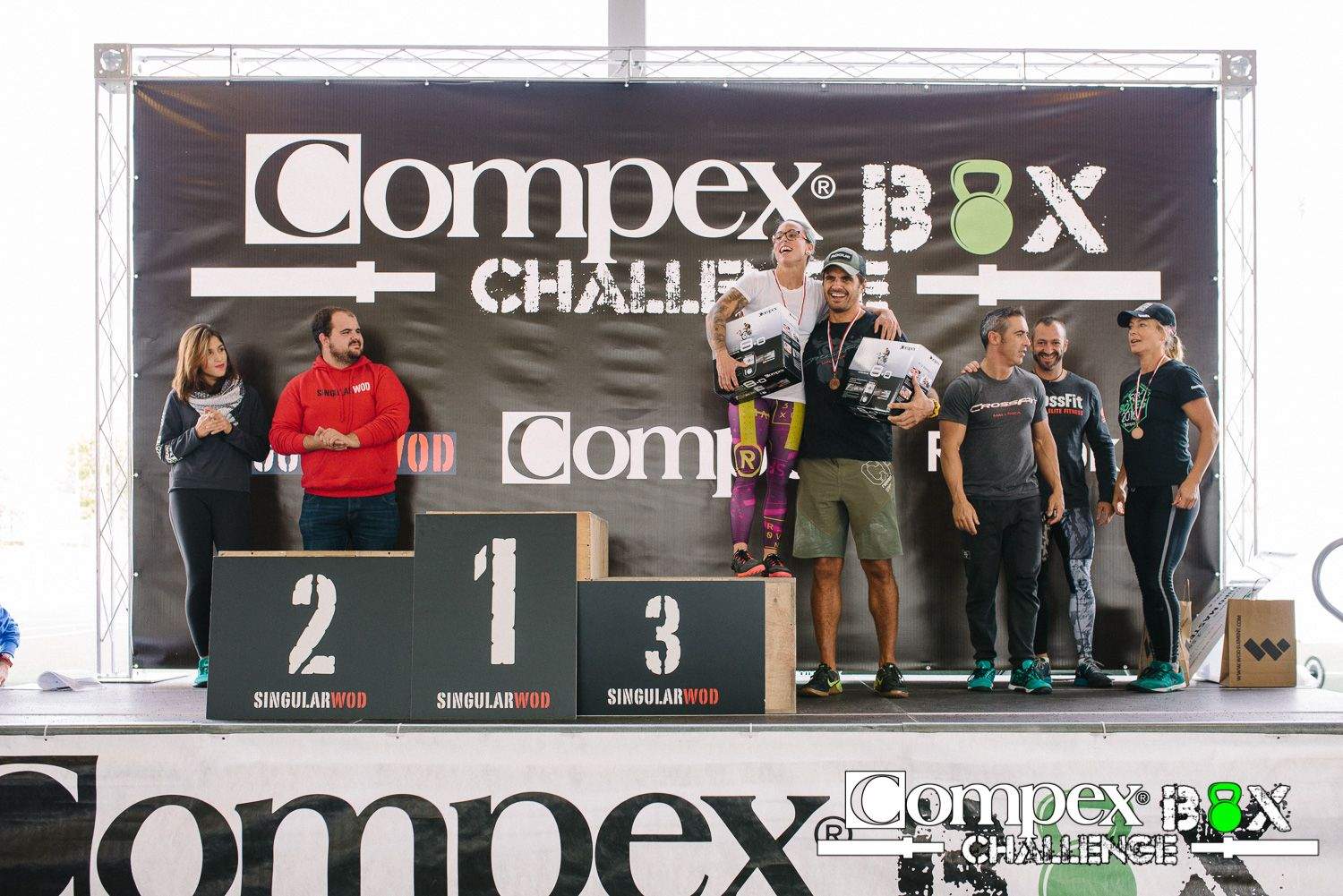 Galería Compex Box Challenge 2016: pódium
