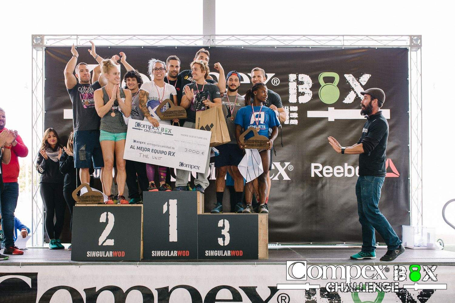 Galería Compex Box Challenge 2016: pódium