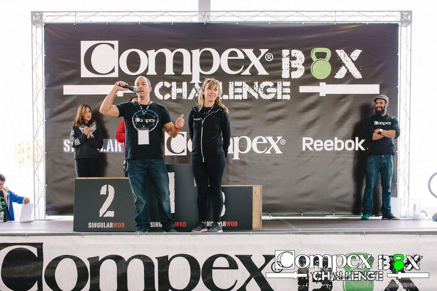 Galería Compex Box Challenge 2016: pódium