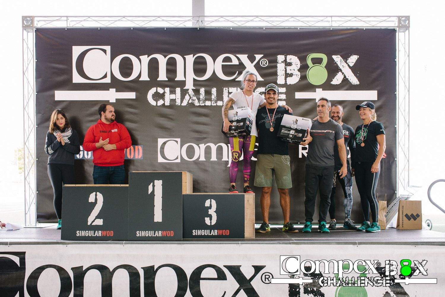 Galería Compex Box Challenge 2016: pódium