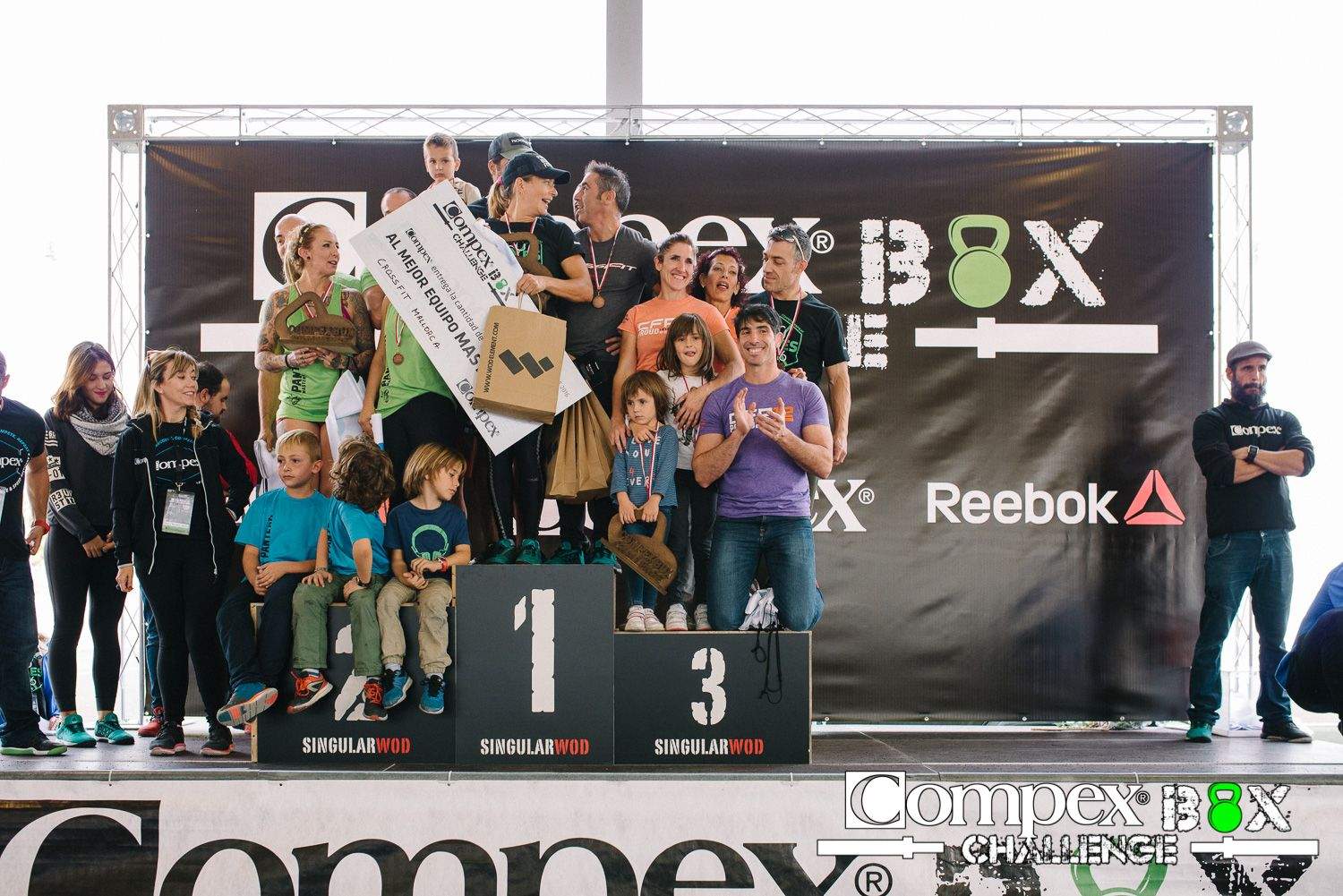 Galería Compex Box Challenge 2016: pódium