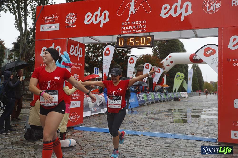 EDP Medio Maratón de la Mujer meta 3