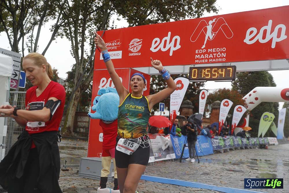 EDP Medio Maratón de la Mujer meta 3