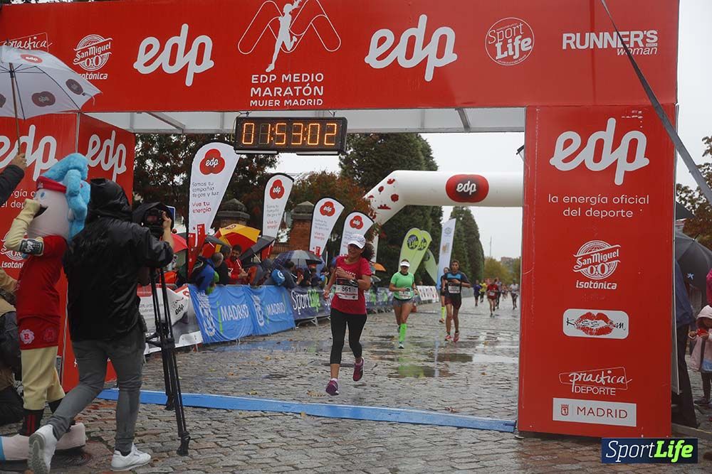 EDP Medio Maratón de la Mujer meta 3