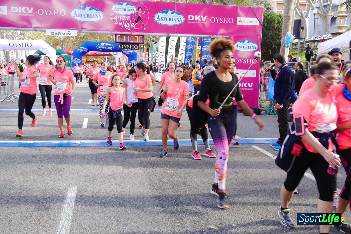 Carrera de la Mujer Barcelona desde 1h 9 min hasta 1h 13 seg