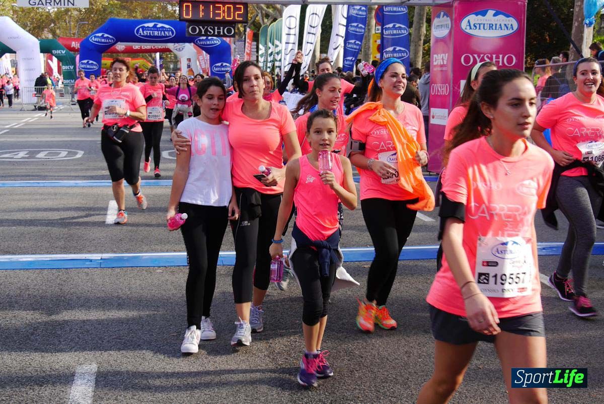 Carrera de la Mujer Barcelona desde 1h 9 min hasta 1h 13 seg