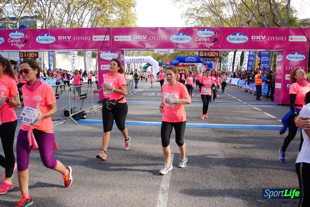 Carrera de la Mujer Barcelona desde 1h 9 min hasta 1h 13 seg