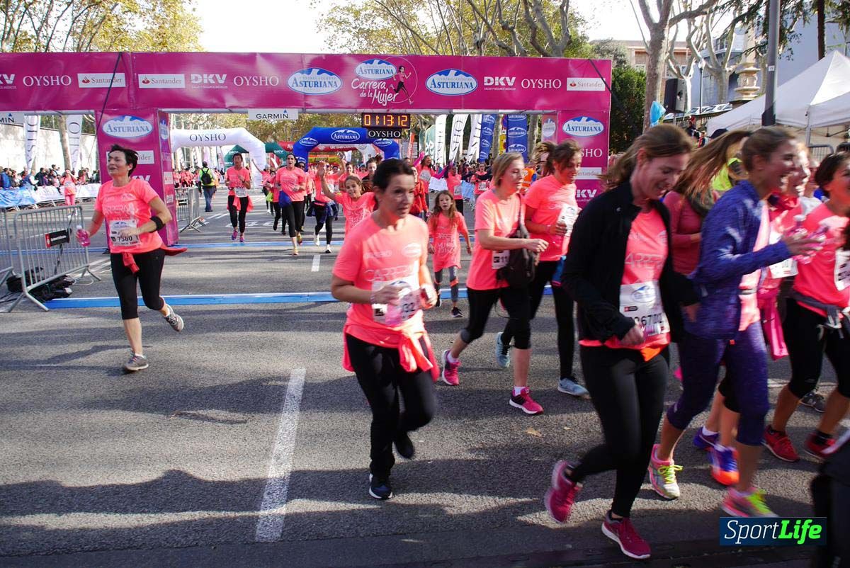 Carrera de la Mujer Barcelona desde 1h 9 min hasta 1h 13 seg