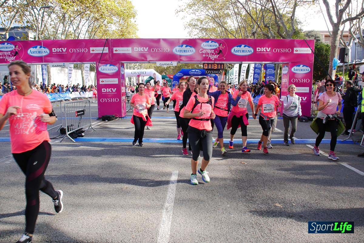Carrera de la Mujer Barcelona desde 1h 9 min hasta 1h 13 seg