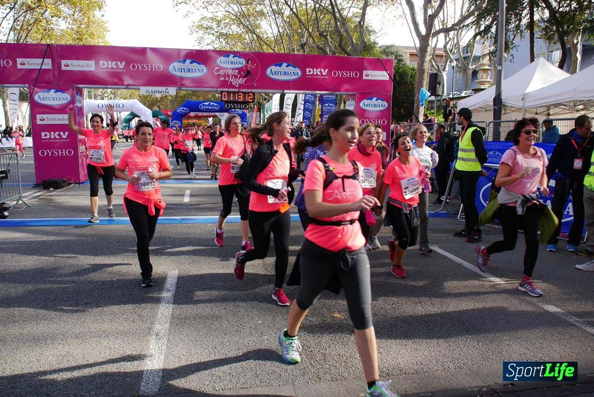 Carrera de la Mujer Barcelona desde 1h 9 min hasta 1h 13 seg