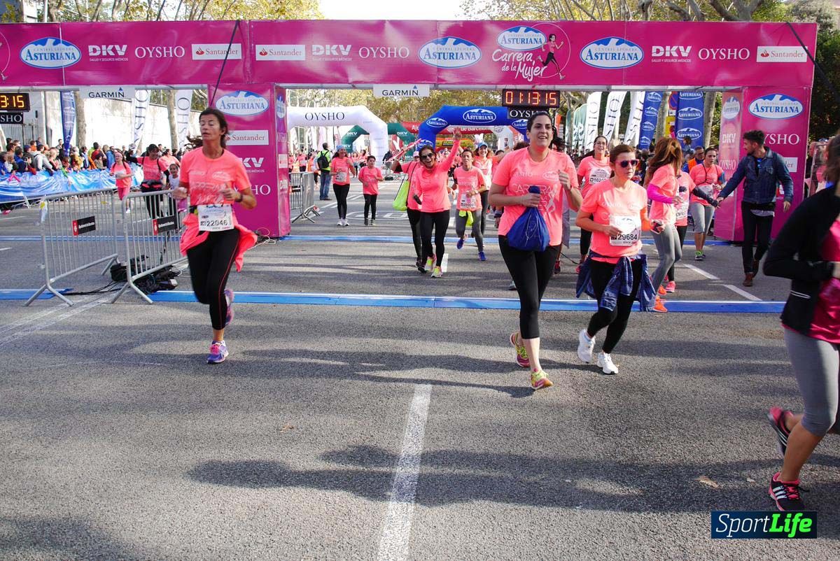 Carrera de la Mujer Barcelona desde 1h 9 min hasta 1h 13 seg