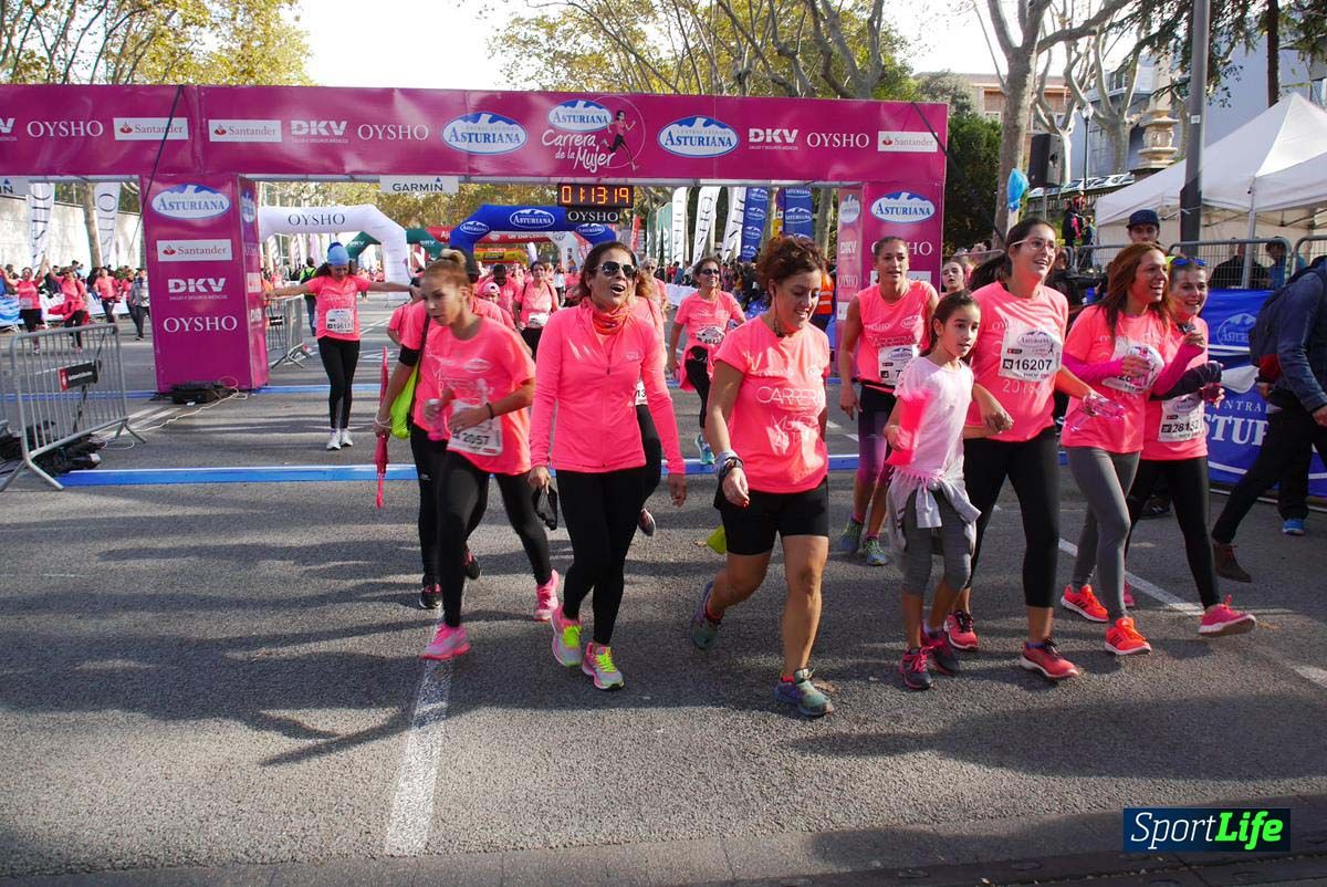 Carrera de la Mujer Barcelona desde 1h 9 min hasta 1h 13 seg