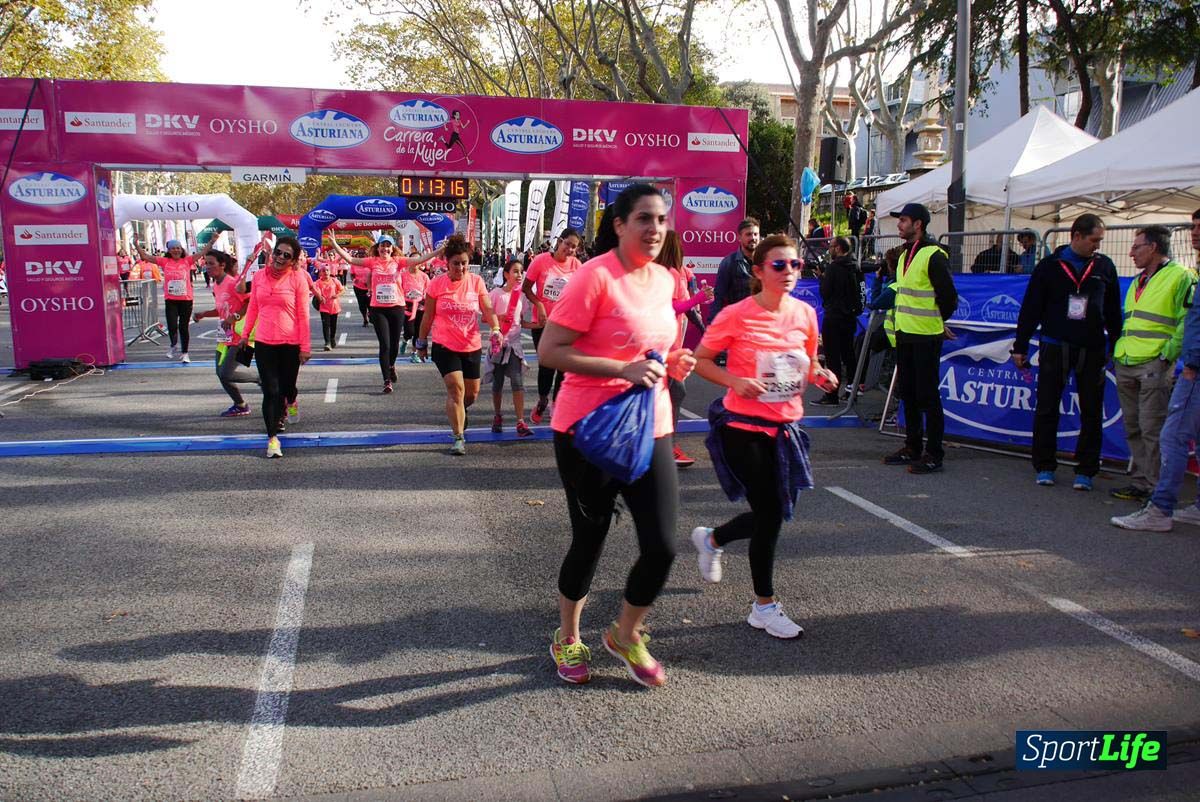 Carrera de la Mujer Barcelona desde 1h 9 min hasta 1h 13 seg