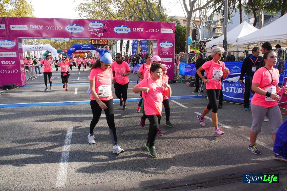 Carrera de la Mujer Barcelona desde 1h 9 min hasta 1h 13 seg