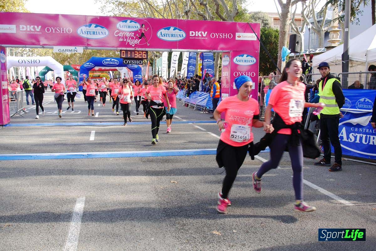 Carrera de la Mujer Barcelona desde 1h 9 min hasta 1h 13 seg
