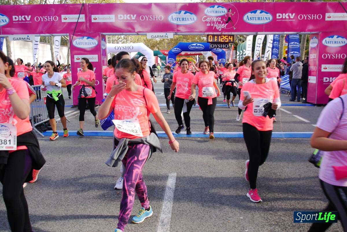 Carrera de la Mujer Barcelona desde 1h 9 min hasta 1h 13 seg