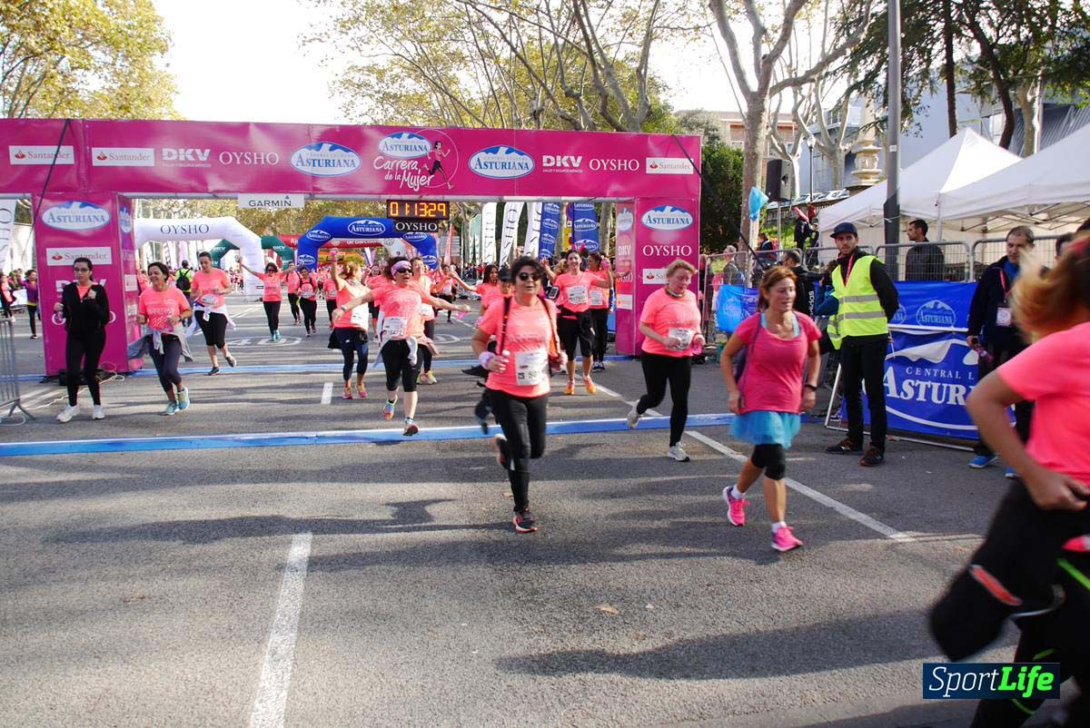 Carrera de la Mujer Barcelona desde 1h 9 min hasta 1h 13 seg